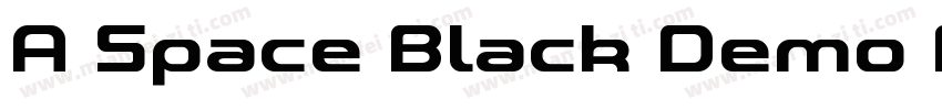 A Space Black Demo Regular字体转换